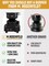 Multipurpose Electric Charcoal Starter Electric Charcoal Burner ETL Approved Electric Stove Coconut Charcoal Lighters with Tongs 450W Hot Plate Electric with 304 Stainless Steel Coiled Burner